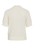 VILA VIVUA - MANCHES COURTES CARDIGAN EN MAILLE, Cloud Dancer, highres - 14109641_CloudDancer_002.jpg