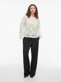 VILA ROUND NECK LONG SLEEVED TOP, Birch, highres - 14109270_Birch_005.jpg