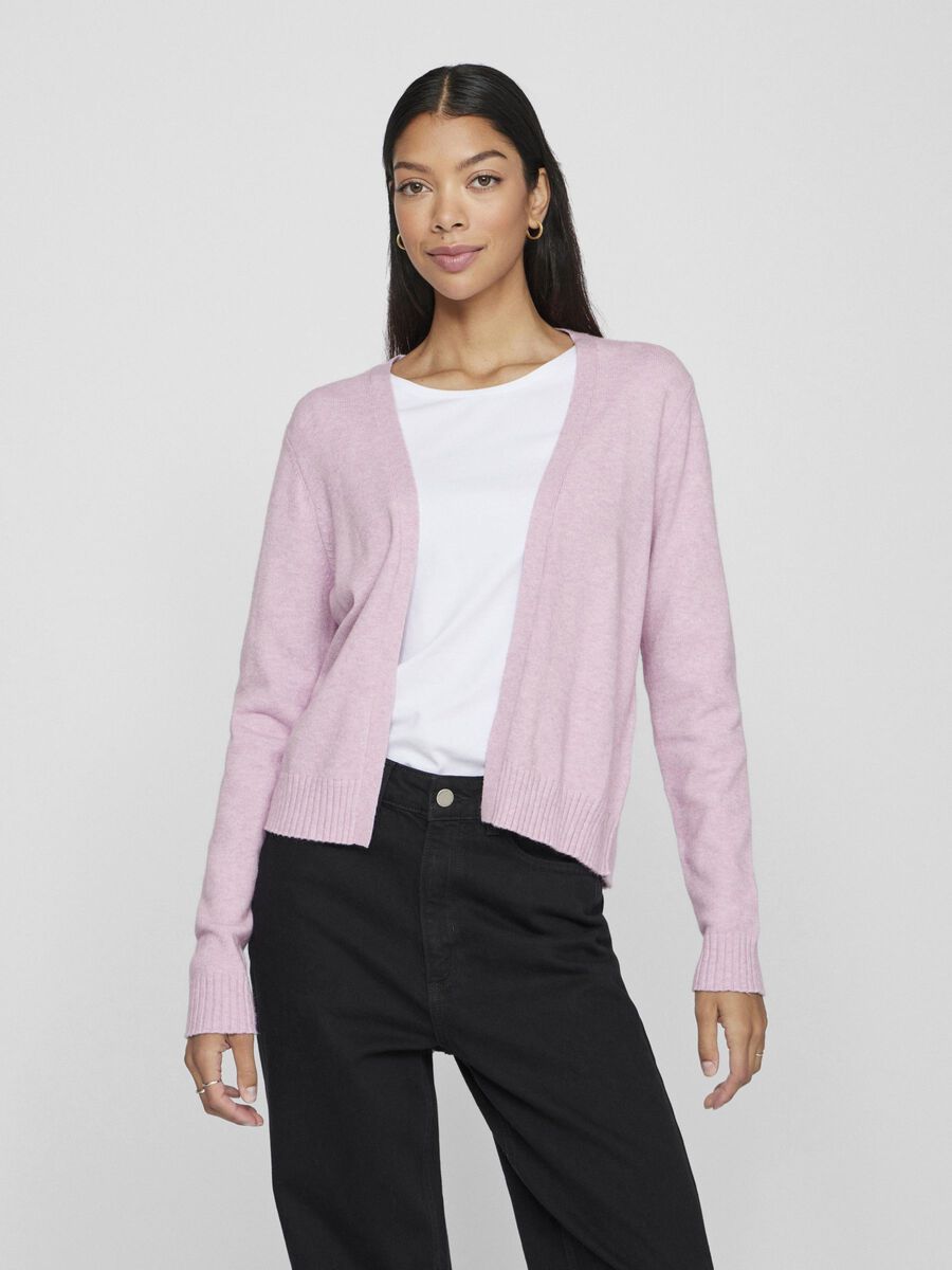 VILA VIRIL - COURT OUVERT CARDIGAN, Winsome Orchid, highres - 14060800_WinsomeOrchid_816341_003.jpg