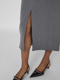 VILA HIGH WAIST MIDI SKIRT, Medium Grey Melange, highres - 14099994_MediumGreyMelange_007.jpg
