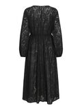 VILA V-NECK MAXI DRESS, Black, highres - 14107904_Black_002.jpg