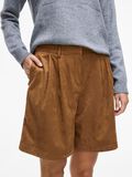 VILA VIHENA HØY MIDJE BERMUDASHORTS, Argan Oil, highres - 14112021_ArganOil_007.jpg