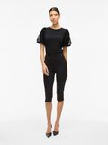 VILA VICAMILLE WYSOKI STAN SPODNIE CAPRI, Black Beauty, highres - 14107097_BlackBeauty_005.jpg