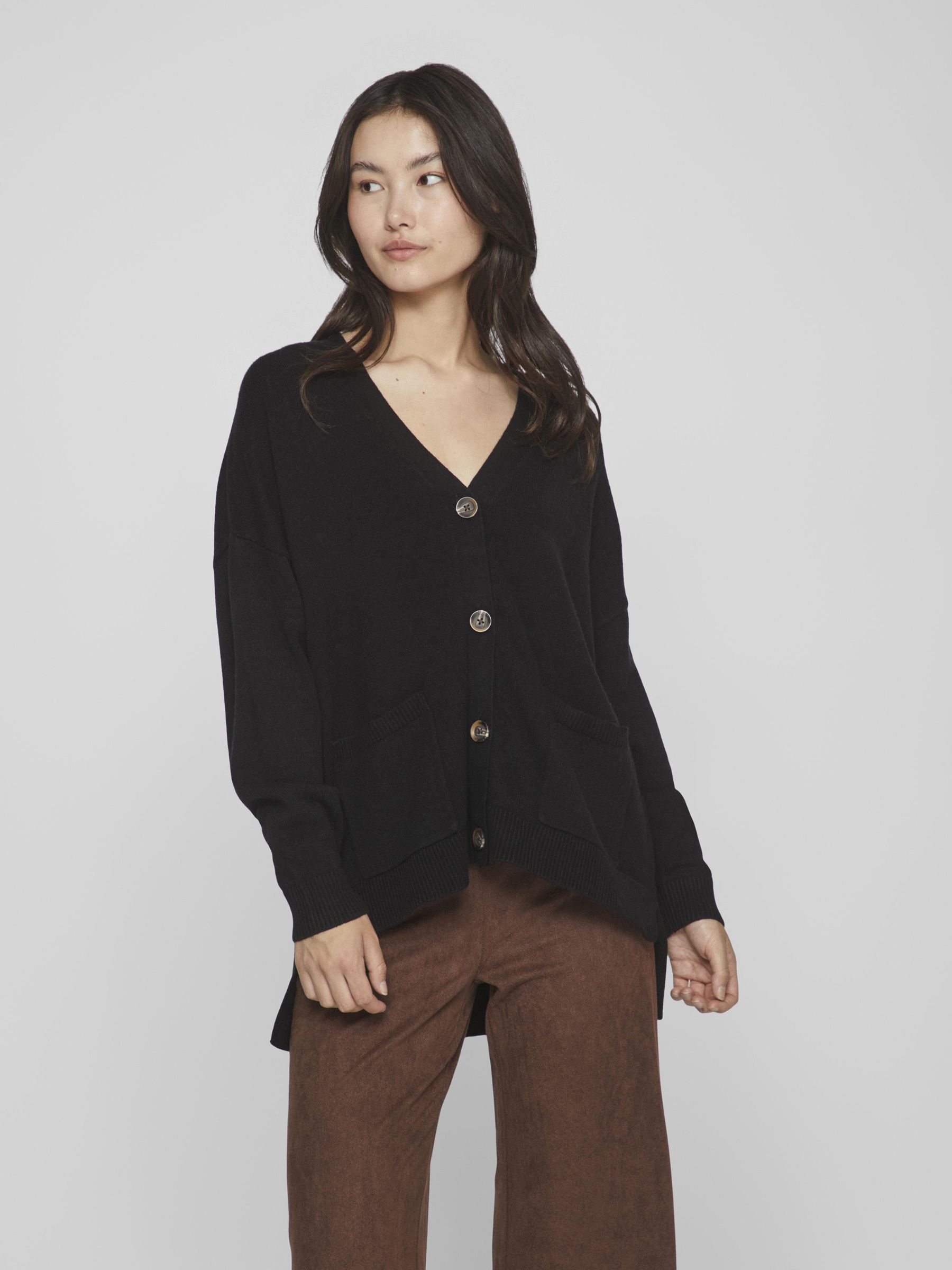 Black oversize deals cardigan