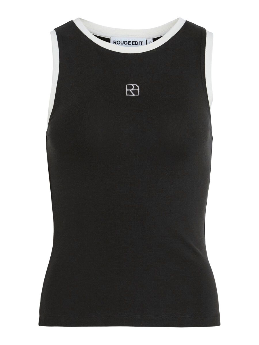 VILA SLEEVELESS TANK TOP, Meteorite, highres - 14106765_Meteorite_1184016_001.jpg