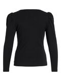 Vila À ENCOLURE CARRÉE BLOUSE À MANCHES LONGUES, Black, highres - 14091425_Black_002.jpg