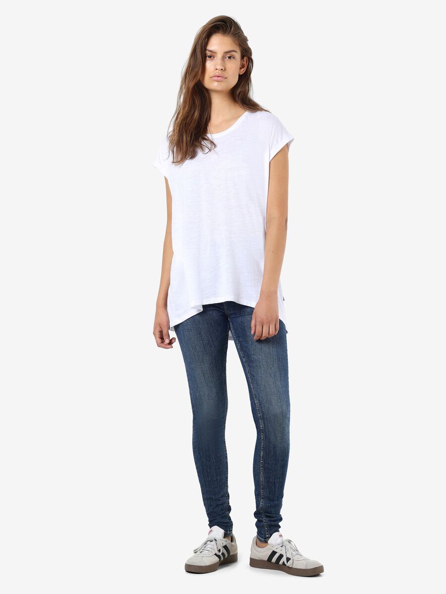 Noisy May OVERSIZED T-SHIRT, Bright White, highres - 27002573_BrightWhite_004.jpg