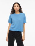 Product image thumbnail - VILOLLO SHORT SLEEVED KNITTED TOP, All Aboard | 1