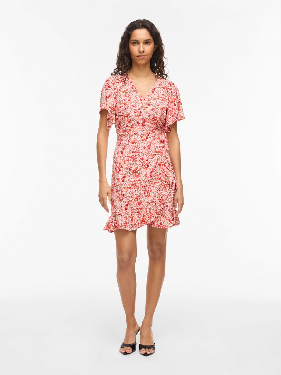 Carousel image - VIPADDINA - SHORT ROBE CACHE-C&OElig;UR, Cloud Dancer | 4