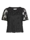 Vila ROSE DETAILED TOP, Black, highres - 14100488_Black_001.jpg