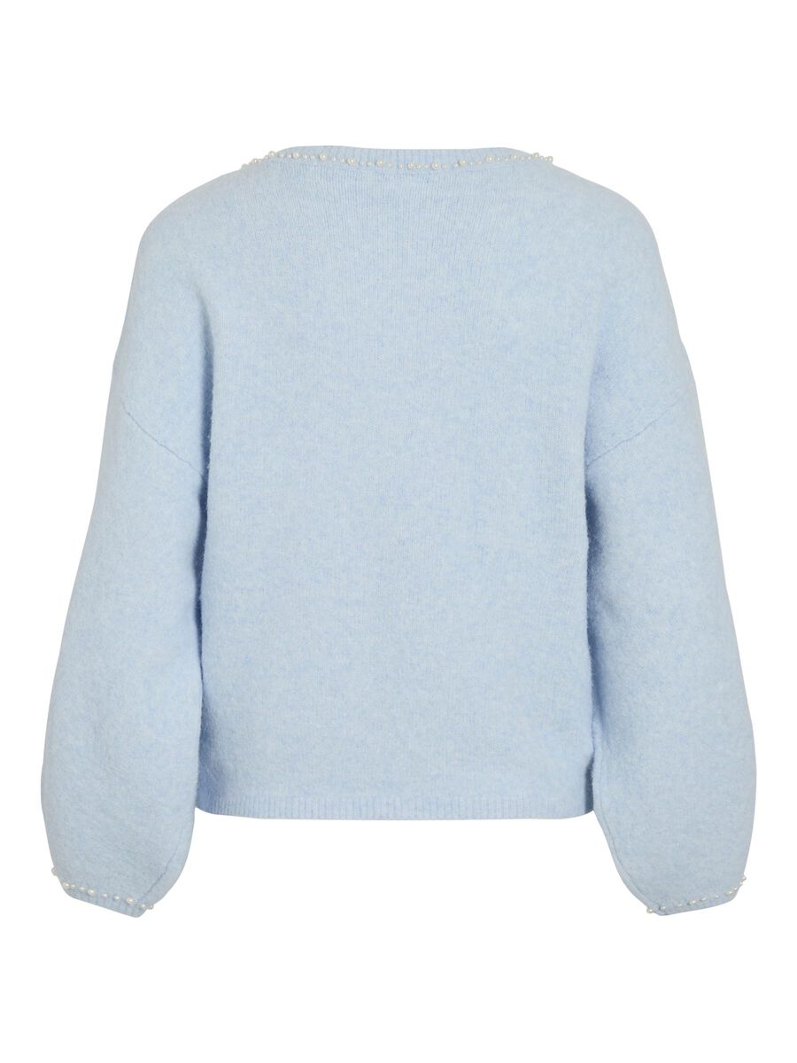 Carousel image - VISTELLA PEARL KNITTED PULLOVER, Winter Sky | 7