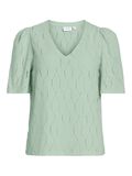VILA SCOLLO A V TOP A MANICHE CORTE, Silt Green, highres - 14105683_SiltGreen_001.jpg
