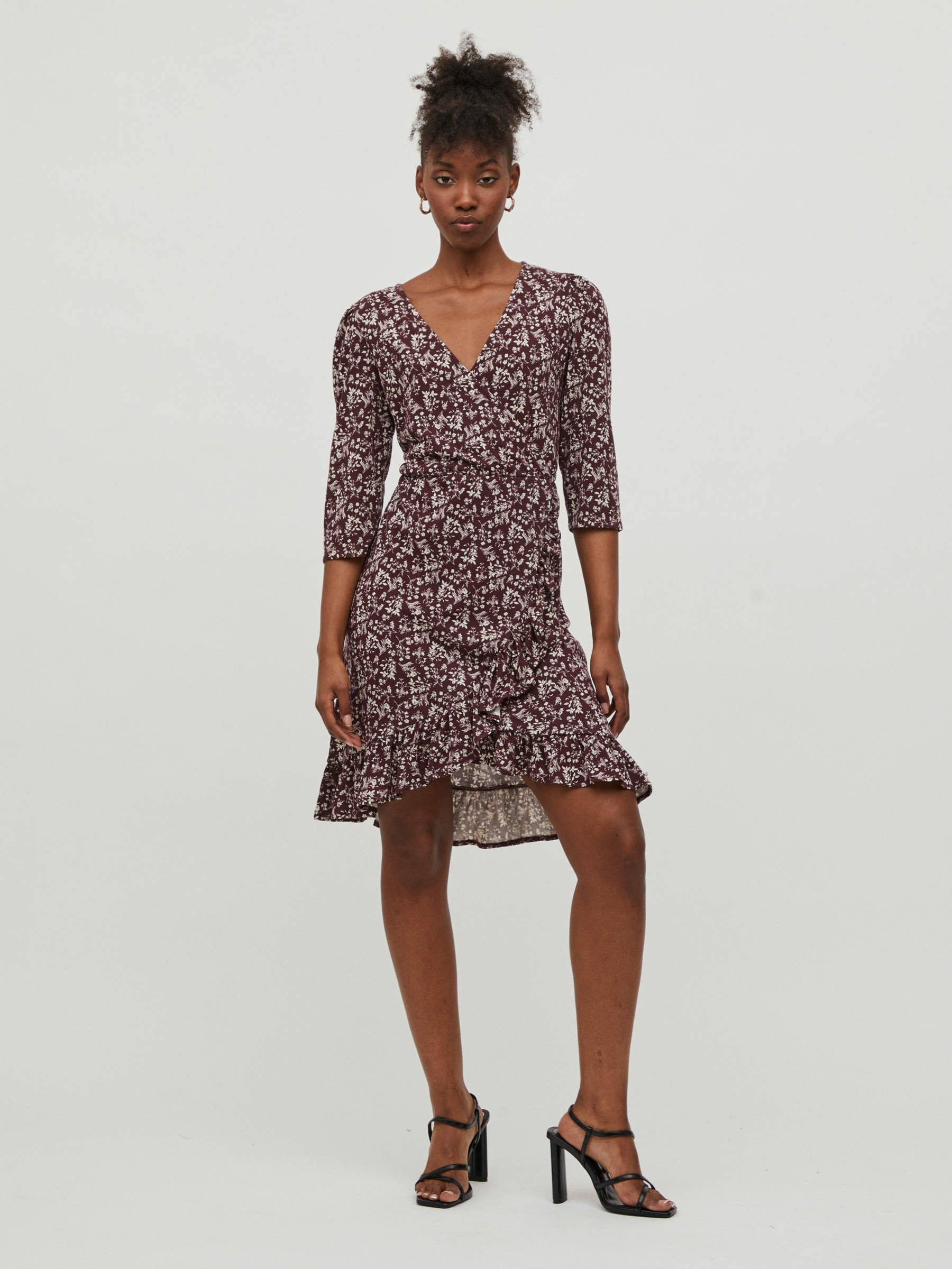 Vila leopard print clearance dress