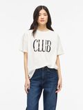 Product image thumbnail - VIVORA GOLA REDONDA T-SHIRT OVERSIZED, Snow White | 1