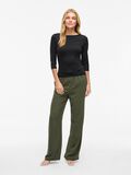 VILA VIKENZA BOATNECK SHORT SLEEVED TOP, Black, highres - 14113459_Black_005.jpg