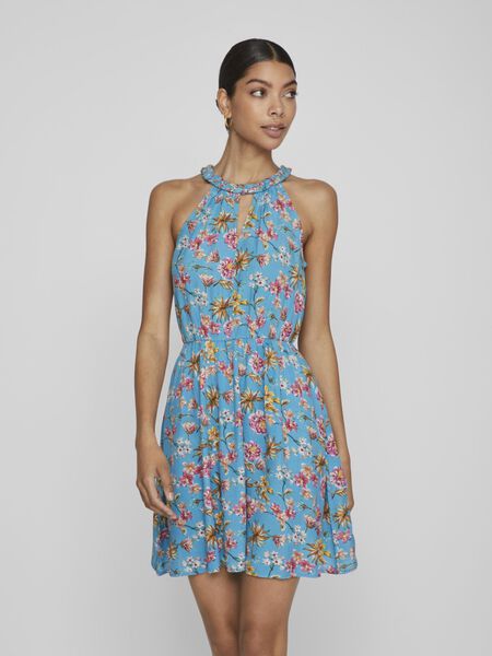 Vila BRAIDED SLEEVELESS DRESS, Capri, highres - 14068634_Capri_1048123_003.jpg