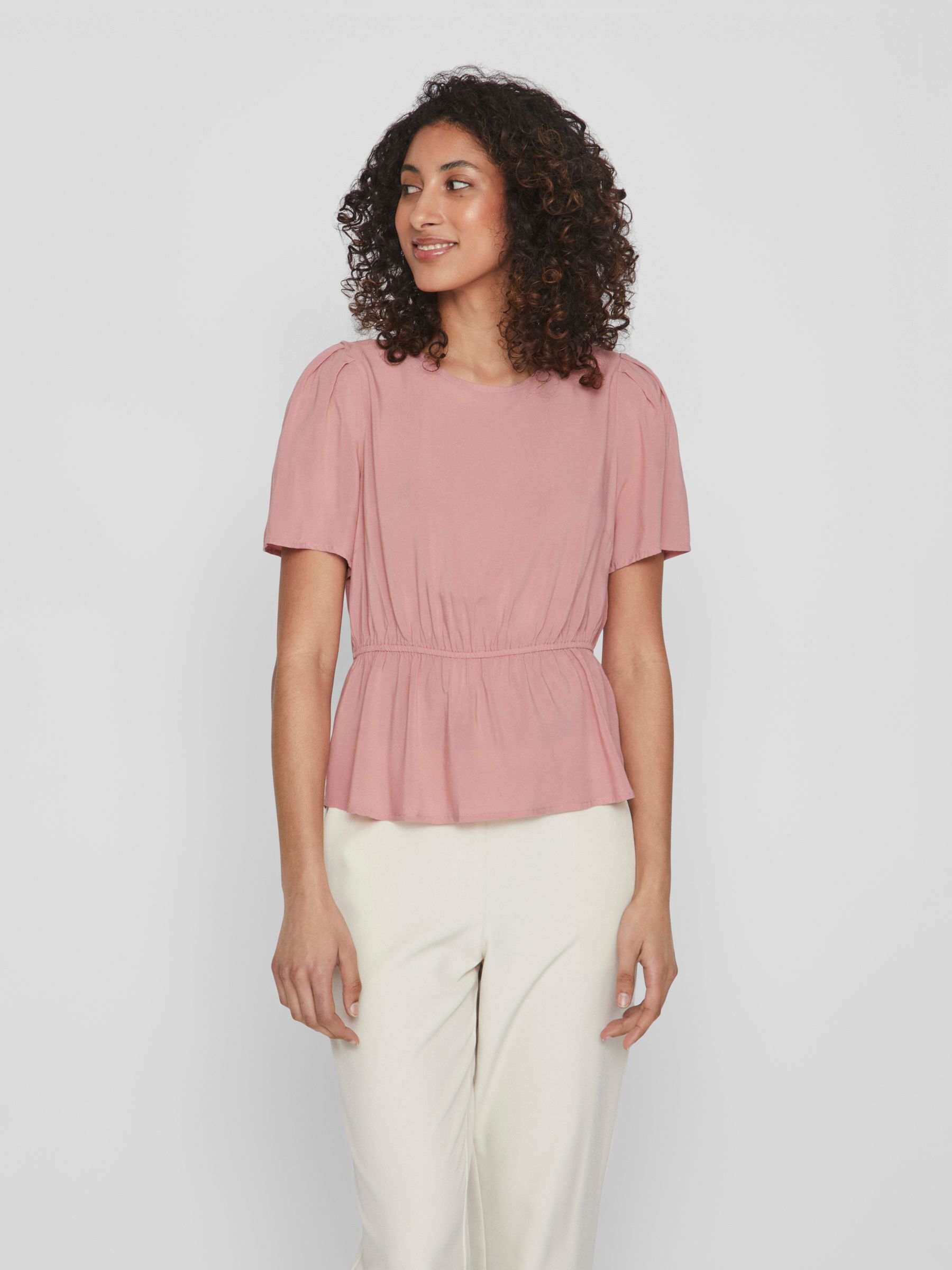 Short peplum top hotsell