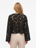 Product image thumbnail - VIHYLDE LACE LONG SLEEVED TOP, Black | 2