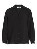 VILA VIDOMIRA V-NECK LONG SLEEVED SHIRT, Black Beauty, highres - 14095705_BlackBeauty_001.jpg