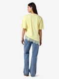 Product image thumbnail - SPITZENVERZIERTER T-SHIRT, French Vanilla | 4