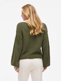 VILA BALLOON SLEEVED KNITTED JUMPER, Capulet Olive, highres - 14087558_CapuletOlive_004.jpg