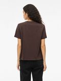 Product image thumbnail - VINORA - ENCOLURE RONDE T-SHIRT, Coffee Bean | 2