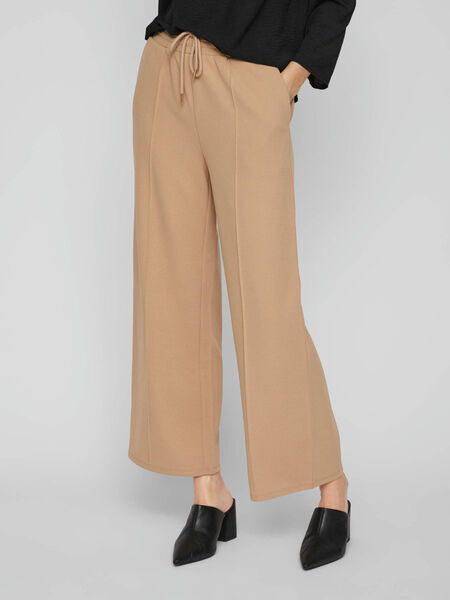 Vila PETITE - WIDE-LEG TROUSERS, Savannah Tan, highres - 14089384_SavannahTan_003.jpg
