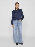 VILA VIELLETTE LANGE ERMER SKJORTE, Navy Blazer, highres - 14063320_NavyBlazer_005.jpg