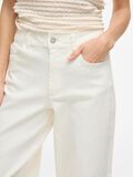 VILA VICHIA HIGH WAIST JEANS, Cloud Dancer, highres - 14110745_CloudDancer_007.jpg