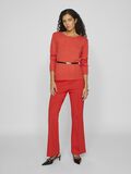 VILA VIRIL - COL ROND PULL EN MAILLE, Aurora Red, highres - 14054177_AuroraRed_958812_005.jpg