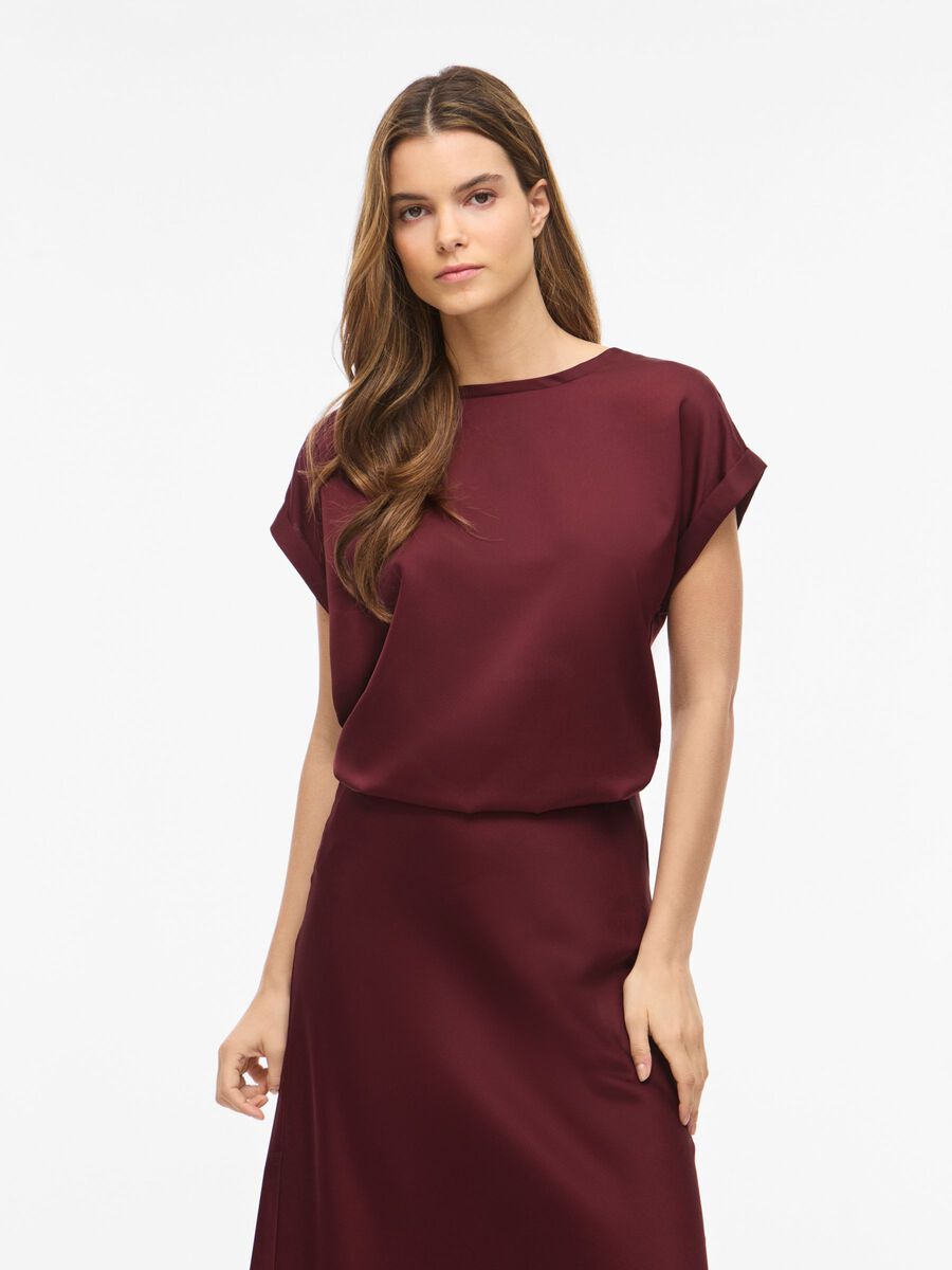 Carousel image - VIELLETTE TOP MET KORTE MOUWEN, Port Royale | 1