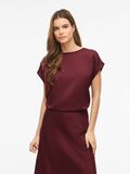 Product image thumbnail - VIELLETTE TOP MET KORTE MOUWEN, Port Royale | 1
