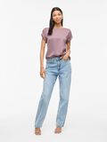 VILA VIELLETTE SHORT SLEEVED TOP, Toadstool, highres - 14059563_Toadstool_005.jpg