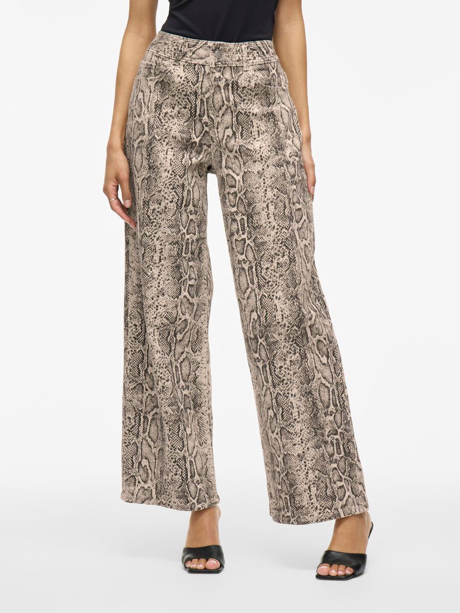 VILA HIGH WAIST JEANS, Birch, highres - 14109790_Birch_1221728_003.jpg
