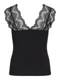VILA V-NECK SLEEVELESS TOP, Black Beauty, highres - 14102766_BlackBeauty_002.jpg