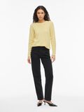 Product image thumbnail - VIDALO BASIC PULLOVER A MAGLIA, Pastel Yellow | 4