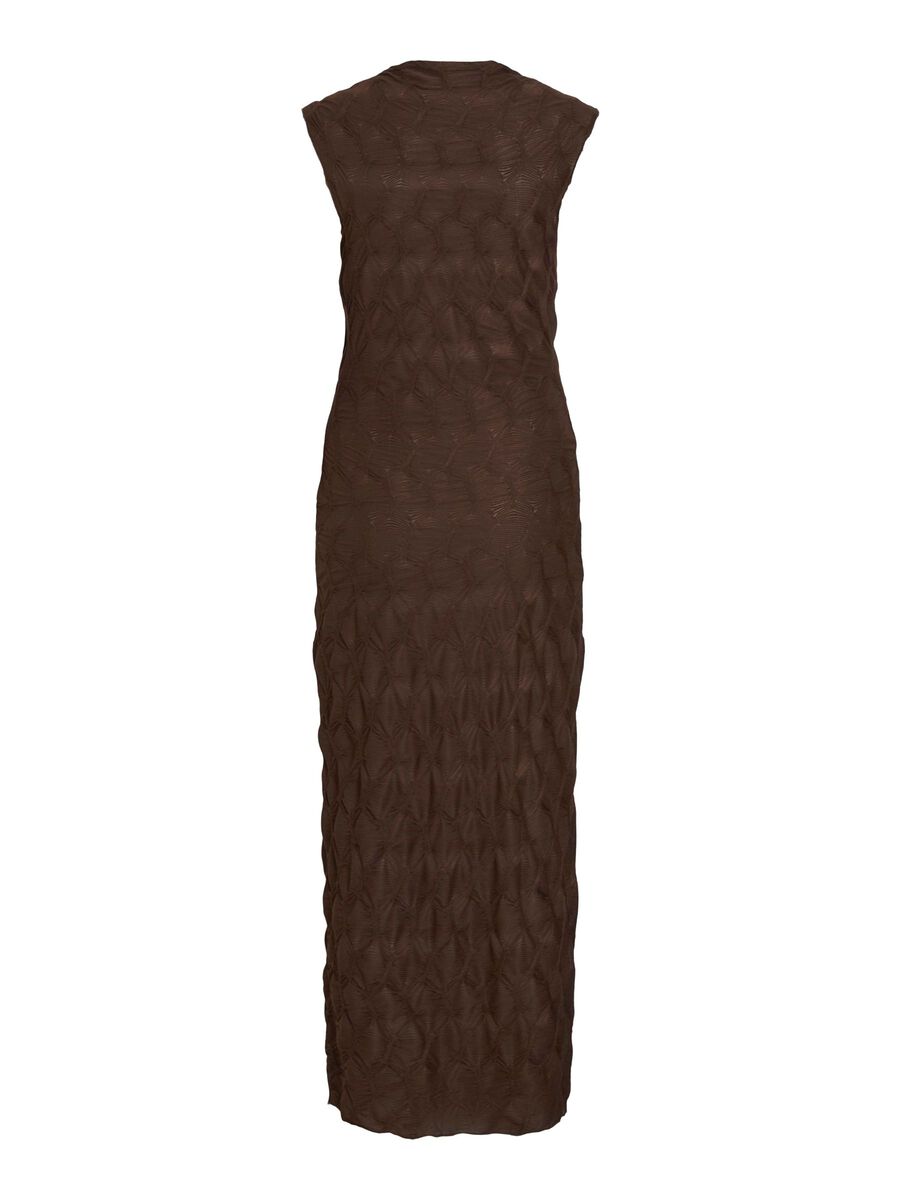 VILA VIREJA SLEEVELESS MAXI DRESS, Coffee Bean, highres - 14105184_CoffeeBean_002.jpg