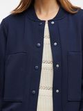 VILA BUTTONED BOMBER JACKET, Navy Blazer, highres - 14107437_NavyBlazer_006.jpg