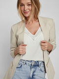 Vila 3/4 SLEEVED BLAZER, Cement, highres - 14058873_Cement_007.jpg