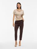 VILA VIELLETTE BOATNECK SHORT SLEEVED TOP, Cement, highres - 14110009_Cement_005.jpg