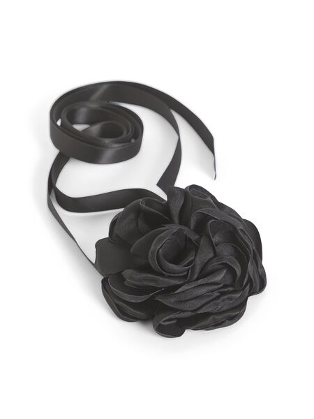 Vila ROSEN CHOKER HALSKETTE, Black, highres - 14092320_Black_001.jpg