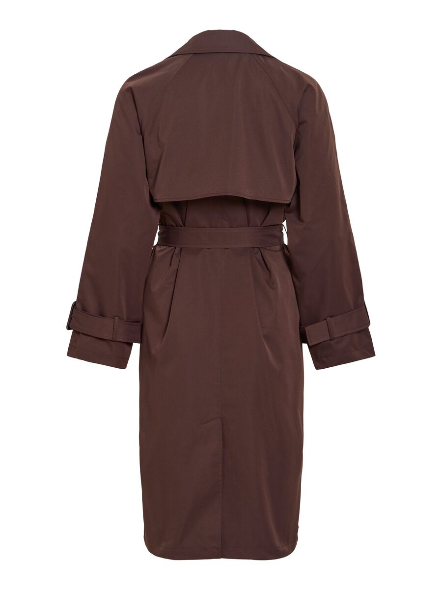 Product carousel image - VIVIAN KLASYCZNE TRENCZ, Coffee Bean | 2