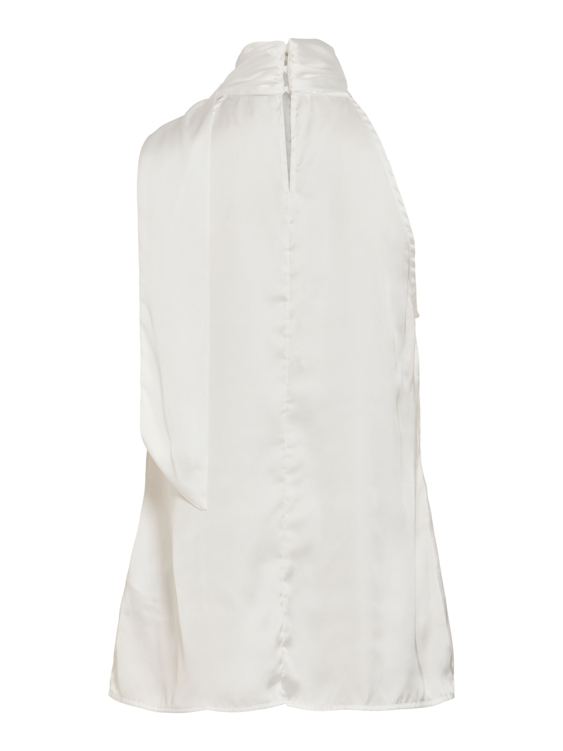 VISOFIE HALTERNECK SLEEVELESS TOP | White | VILA®