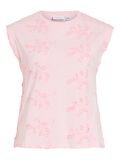 Product image thumbnail - ROUND NECK SLEEVELESS TOP, Cherry Blossom | 5