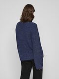 VILA CUELLO EN V CHAQUETA DE PUNTO, Bijou Blue, highres - 14108770_BijouBlue_004.jpg