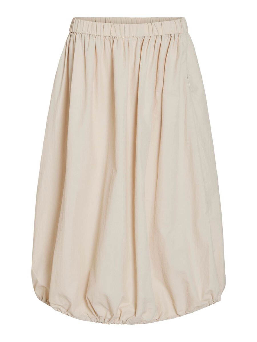 VILA BALLOON MIDI SKIRT, Birch, highres - 14109503_Birch_001.jpg