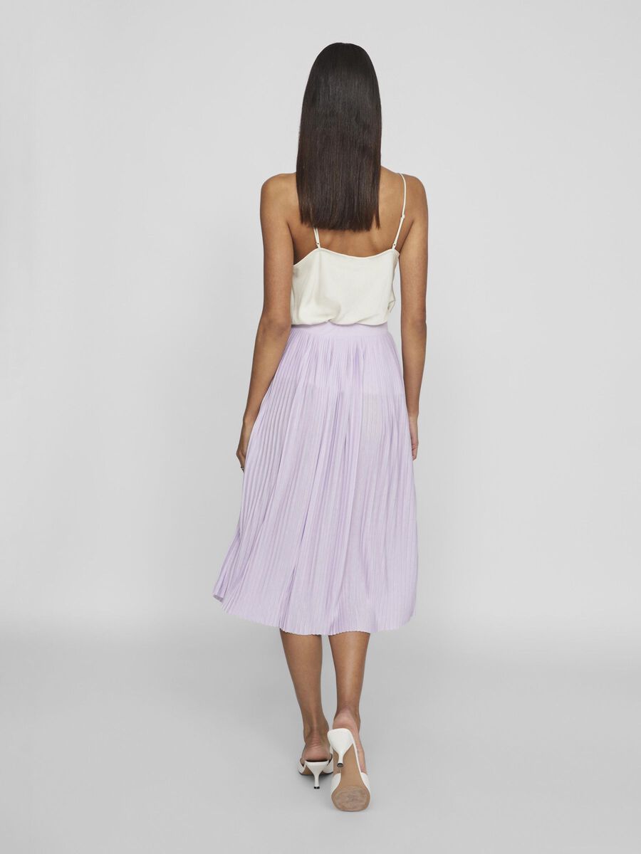 VILA BUNDFALTEN MIDIROCK, Pastel Lilac, highres - 14099334_PastelLilac_004.jpg
