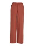 Product image thumbnail - VIPRISILLA MID-WAIST WIDE-LEG TROUSERS, Burnt Brick | 2