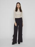 VILA BOW-DETAIL TROUSERS, Black, highres - 14108269_Black_005.jpg