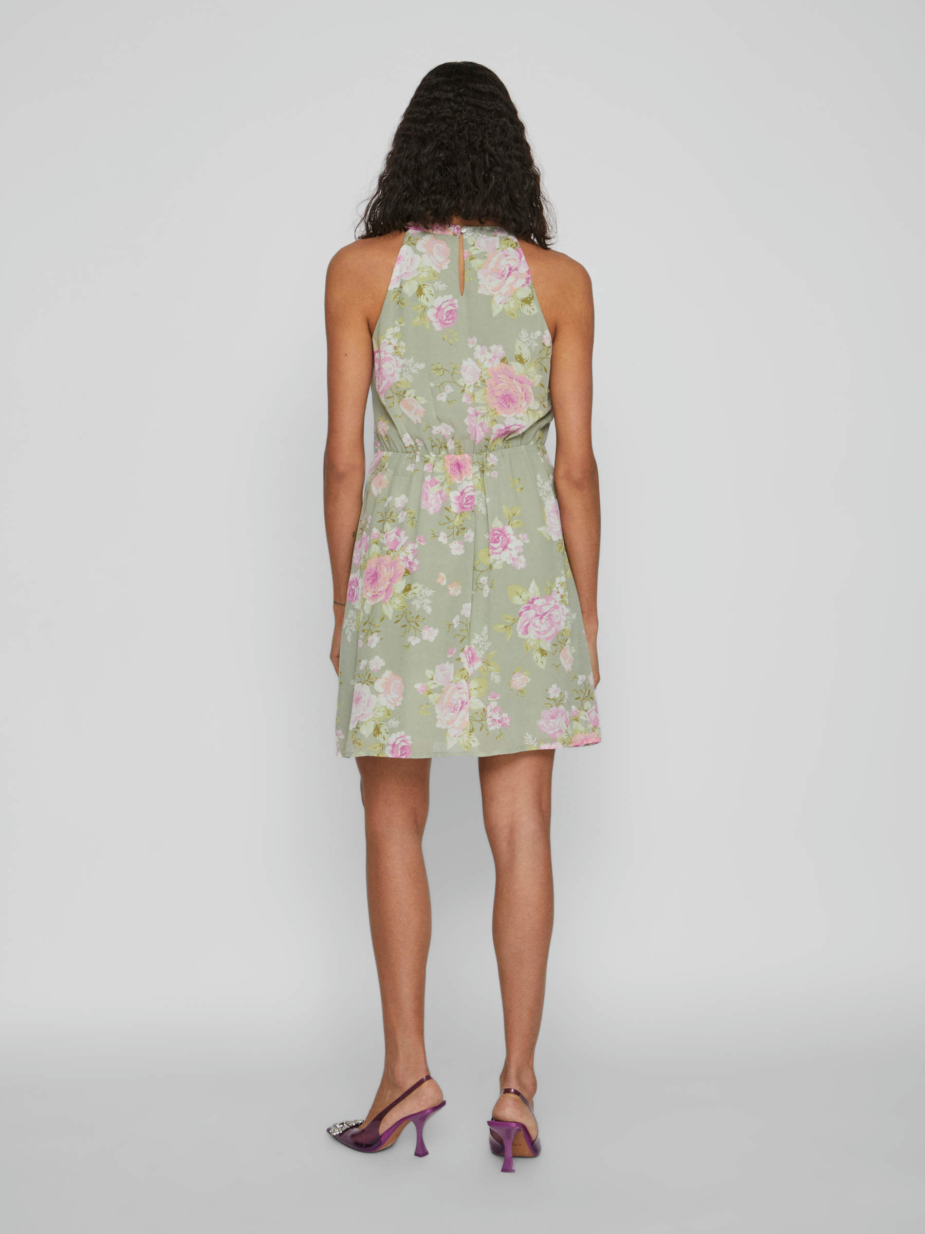 Vila sales jurk bloemen